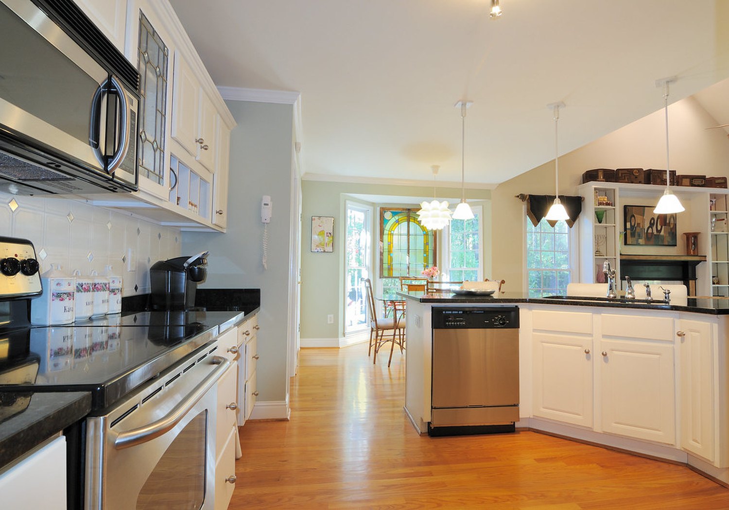 An open kitchen and living space &mdash; representative imagery, not a specific Perham Services job